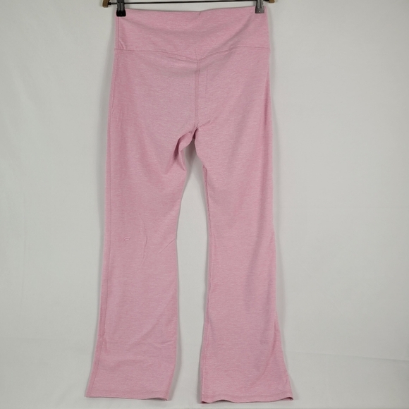 Fabletics Cozy High-Waisted Heather Pink Leggings Mini Flare Short Sz XL NWT - Picture 4 of 9